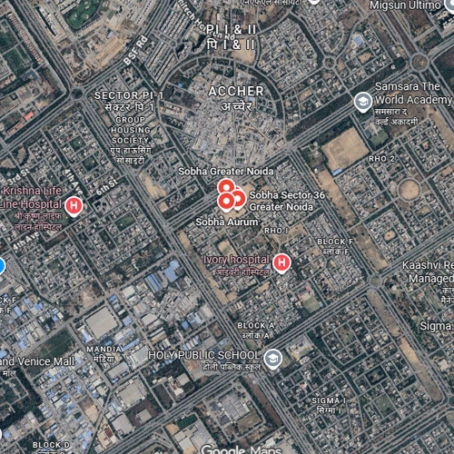 Noida Location Map
